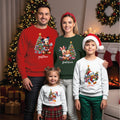 Camisola Natal família Mickey Minnie Donald Margarida personalizada - Disney completo
